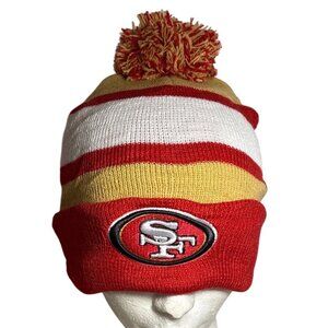 San Francisco 49ers Hat Winter Knit Beanie Bud Light NFL Football New